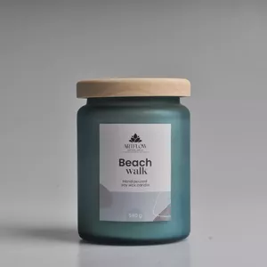 Scented candle ArtFlow BEACH WALK 580 g, approx. 60 h burn time