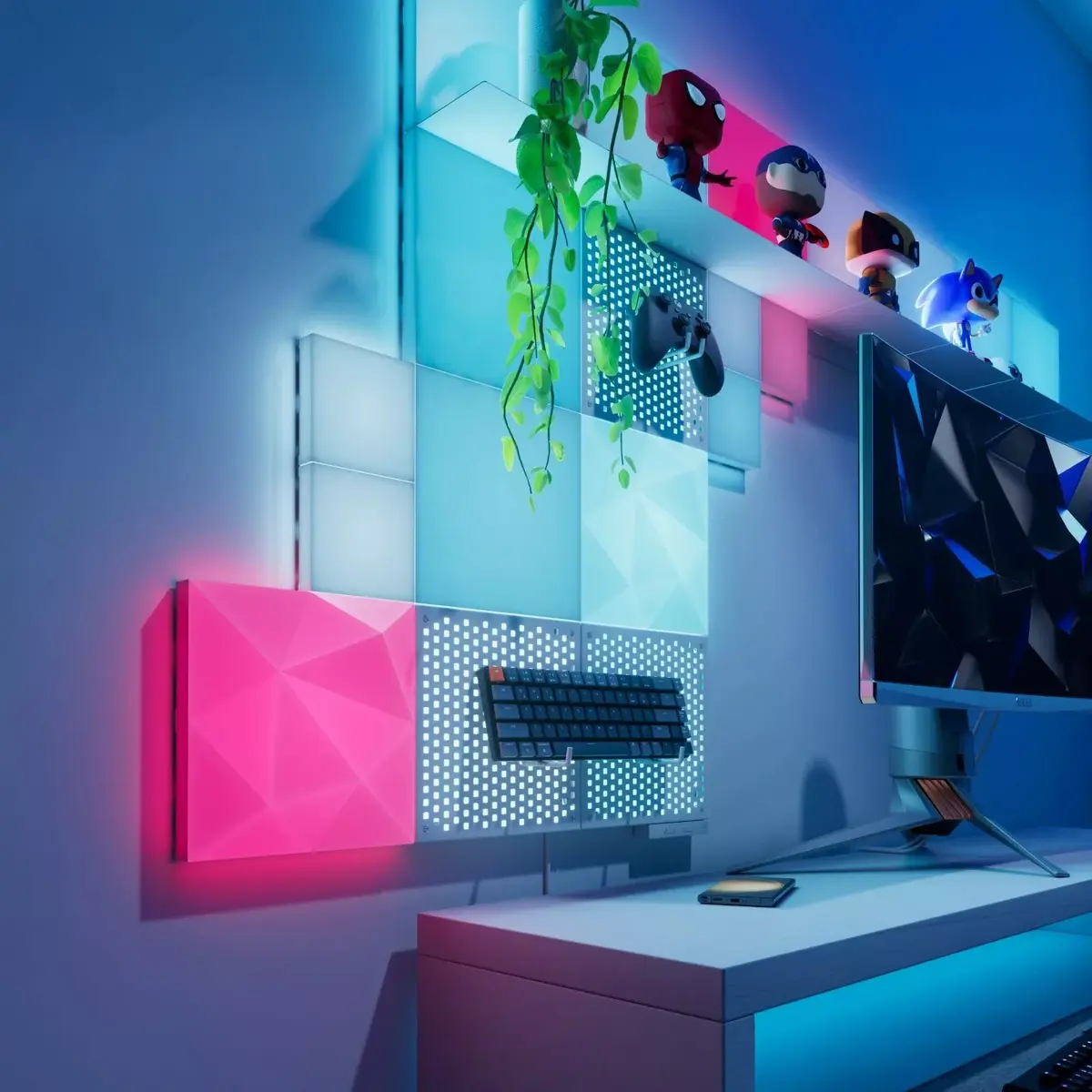 Nanoleaf комплект полки N8100E00-2BSH для Blocks Photo 2