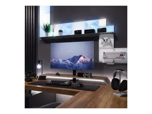 Shelf Add-On Kit Nanoleaf N8100E00-2BSH for Blocks modular lighting system — integrated shelf accessory
