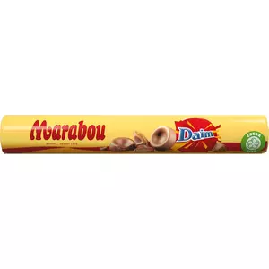 Chocolate confectionery Marabou Daim Roll 67 g — chocolate bar with crunchy caramel pieces