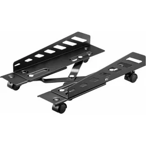 Computer trolley stand Nano RS RS480 for CPU up to 25 kg, wheeled, black