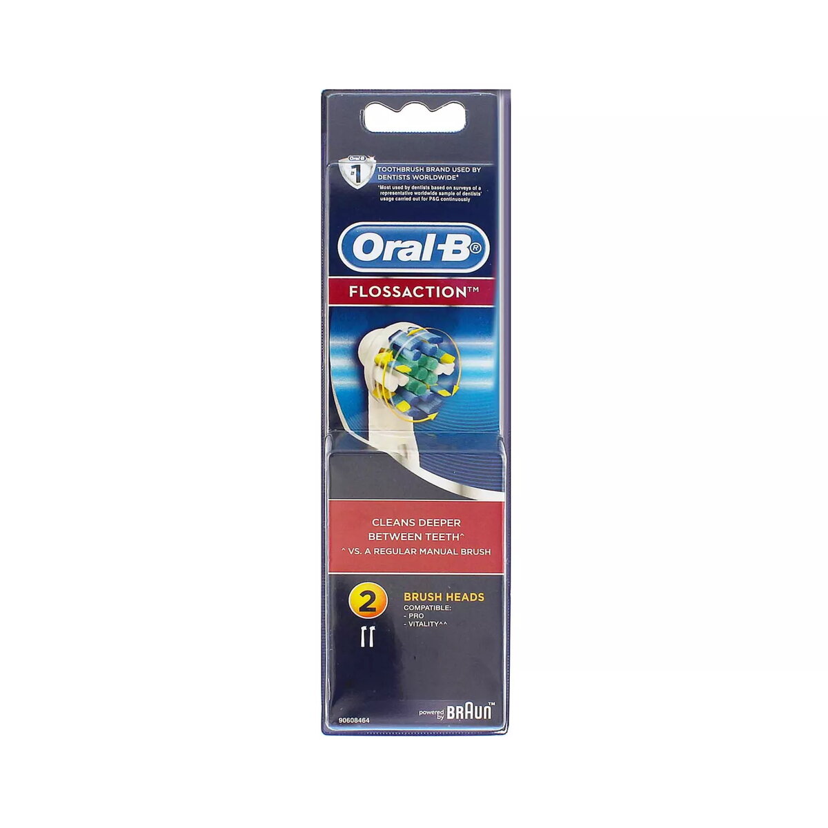 Rezerves uzgaļi zobu birstei Oral-B Floss