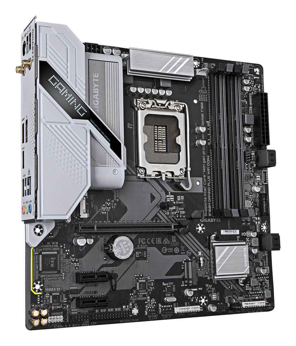 Материнская плата GIGABYTE B760M GAMING PLUS WIFI DDR4 Photo 3