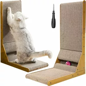 Cat scratcher Purlov Corner model 5904665713280 — corner-mounted scratching post