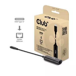 USB 5Gbps Type-C to RJ45 Ethernet Adapter CLUB3D CAC-2530