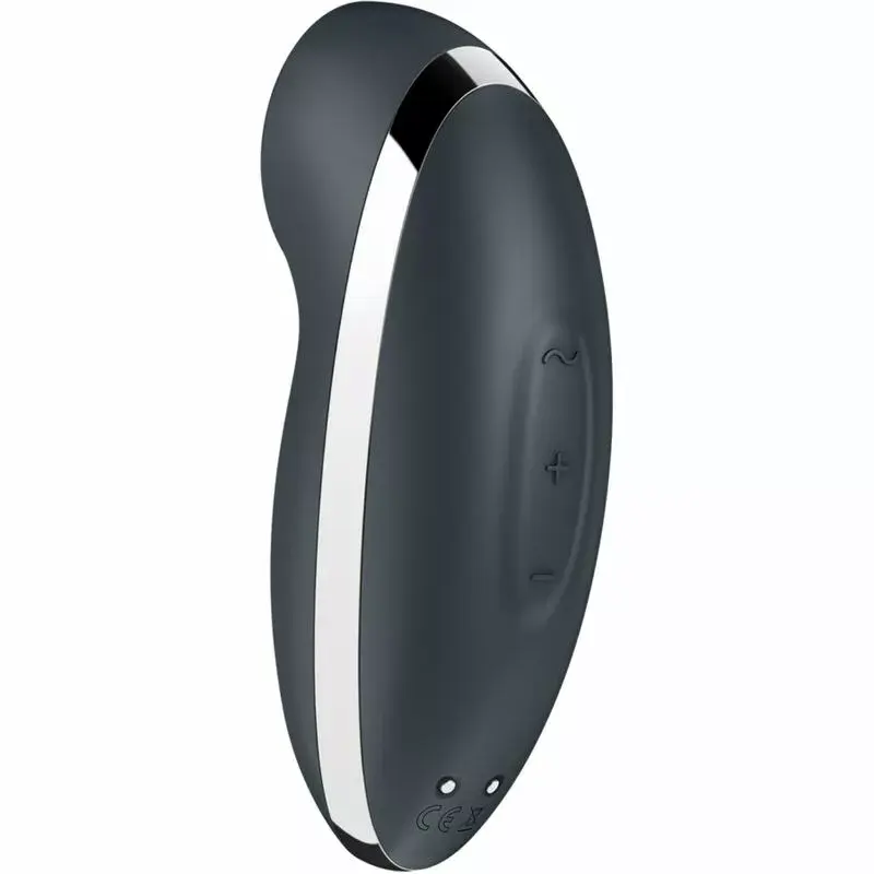 Вибратор Satisfyer Tap & Climax 2 — серый, перезаряжаемый Photo 3
