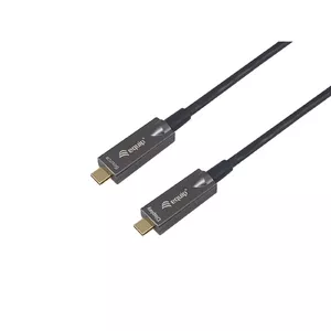 Оптический кабель Equip USB-C to C 15м PD 60W 4K/60Hz 10Gbps