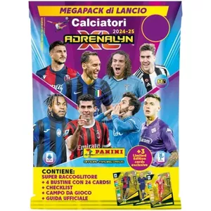 Набор стартовый PANINI Карточки Итальянская лига 2025 Mega Starter Set