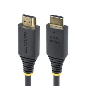 StarTech Кабель HDMI 2.0 4K 60Hz HDR10 ARC 18Gbps Штекер-Штекер Черный