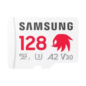 MicroSDXC memory card Samsung MB-MD128S, 128 GB, UHS-I, Class 10, U3, read up to 180 MB/s, write 130 MB/s