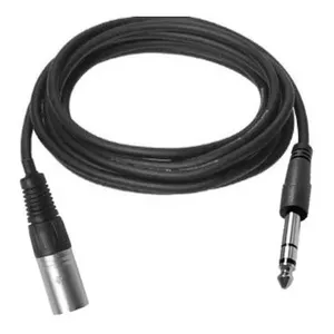 Аудиокабель Vivolink PROAUDXLRJACKS0.5 0.5м XLR 6.35мм Черный