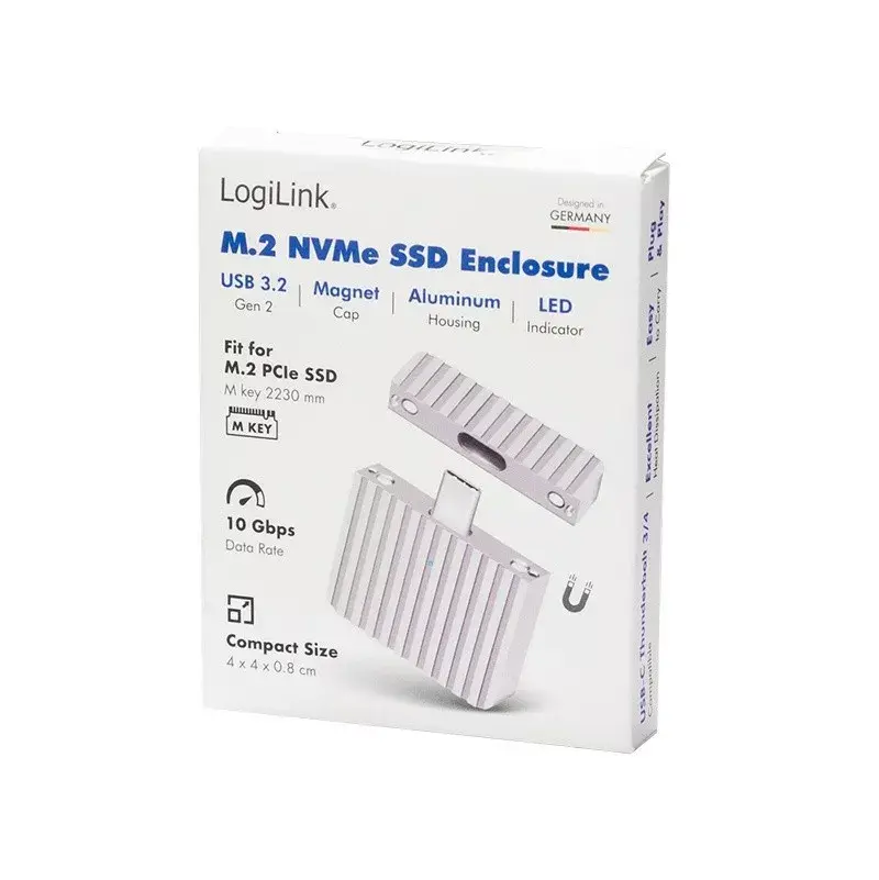 LogiLink USB 3.2 Gen2x1 SSD Enclosure UA00423 Photo 8