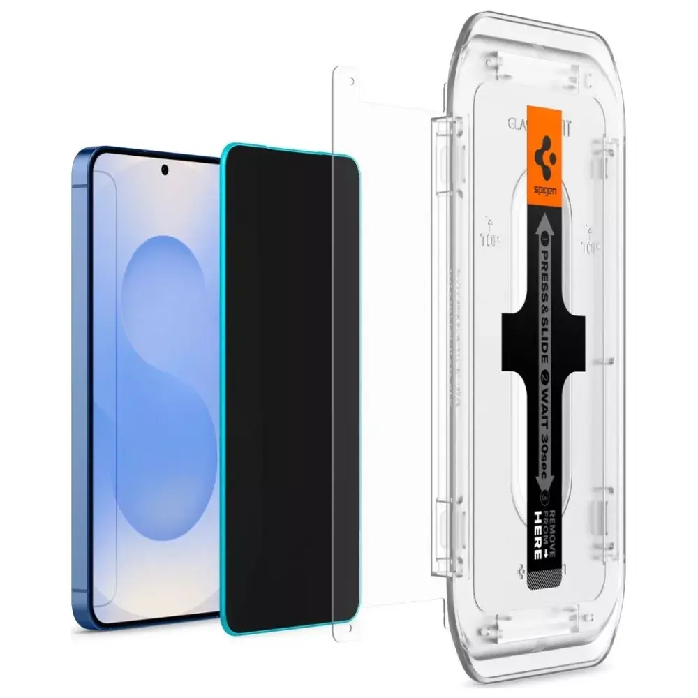 Spigen Glas.TR EZ FIT HD privātuma stikls Samsung S24/S25 Photo 2