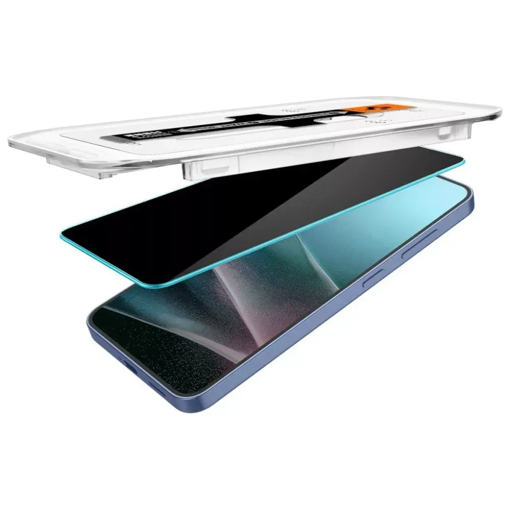 Spigen Glas.TR EZ FIT HD privātuma stikls Samsung S24/S25 Photo 5