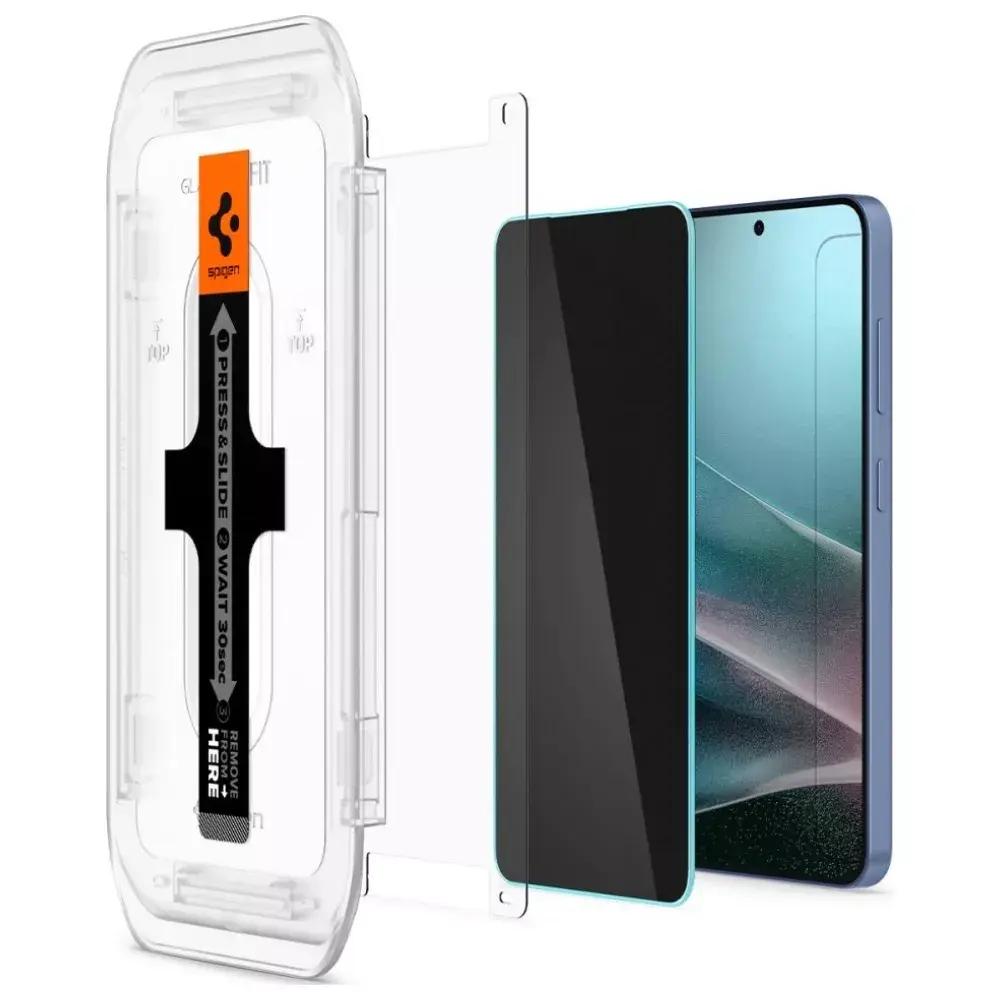 Spigen Glas.TR EZ FIT HD privātuma stikls Samsung S24/S25 Photo 6