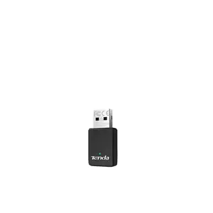 USB адаптер Wi‑Fi 6 TENDA U11 — двухдиапазонный 2.4/5 ГГц, 600 Мбит/с, USB, чёрный