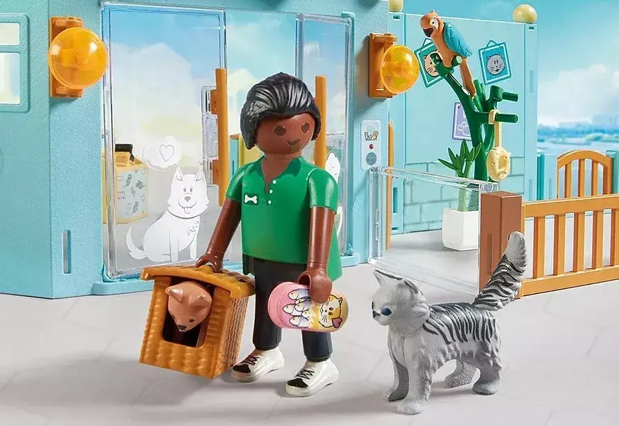 PLAYMOBIL My Life 71742 Animal Hotel playset Photo 4