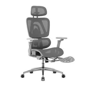 Grozāms krēsls mark adler Expert 7.9 Grey — ergonomiska tīkliņa atzveltne, regulējams galvas balsts, roku balsti, jostasvietas atbalsts, 700×1180–1330 mm