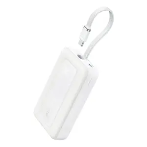 Powerbank Anker Zolo 20000mAh, 30W Super Fast Charging, USB-C integrated cable