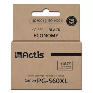 Картридж ACTIS KC-560 Совместимый черный XL 22 мл для Canon PG-560XL