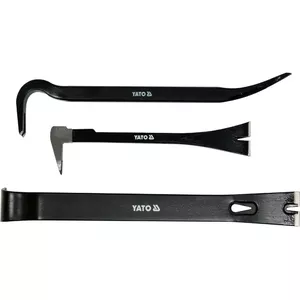 Wrecking/Crow Bar 3 pcs YATO YT-47303, steel construction, pack of 3
