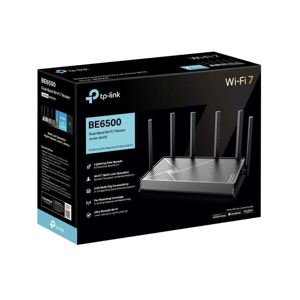 TP‑LINK Archer BE400 настольный роутер Wi‑Fi 7 Photo 5