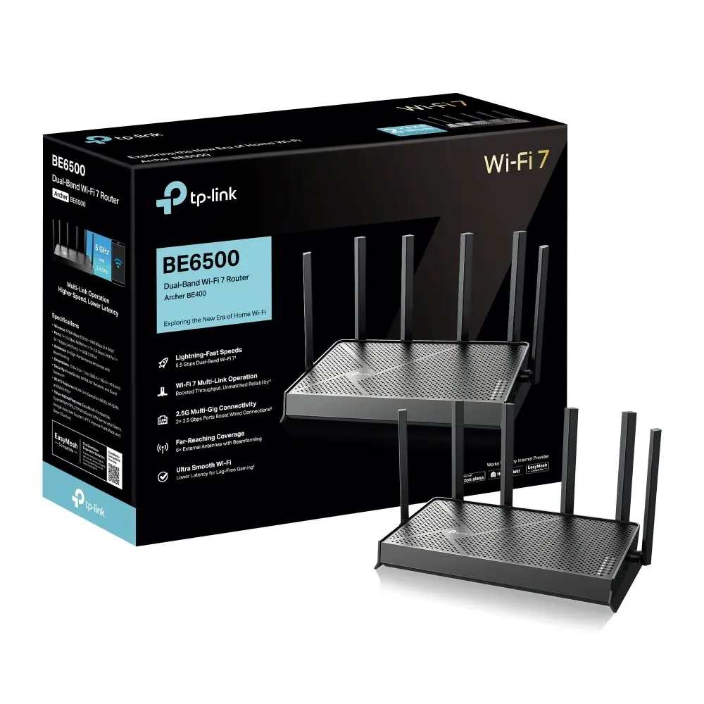 TP‑LINK Archer BE400 настольный роутер Wi‑Fi 7 Photo 6