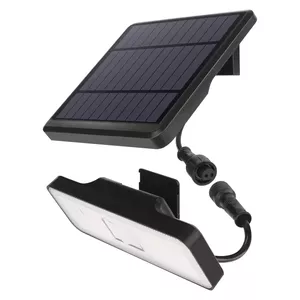 LED solar reflector EMOS SUNNO 1300LM IP54, 1300 lumen, solar-powered outdoor light, water-resistant