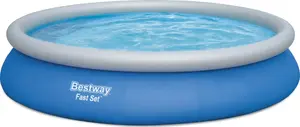 Above-ground Pool Bestway 15' x 33" (4.57 m x 84 cm) Inflatable/Frame Combination