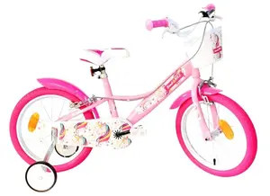 BIMBO BIKE Unicorn Star bērnu velosipēds, 16 collas, rozā