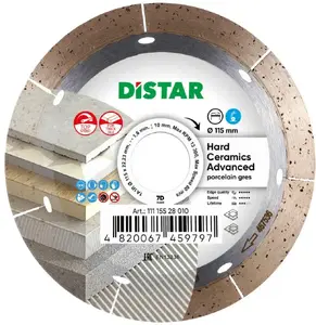 Алмазный диск Distar 11115528010 для резки, универсальный (мокрый/сухой), диаметр не указан