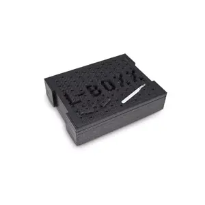 Uzglabāšanas kaste L-BOXX Sortimo 6000003674 Melna 15 mm Dziļums