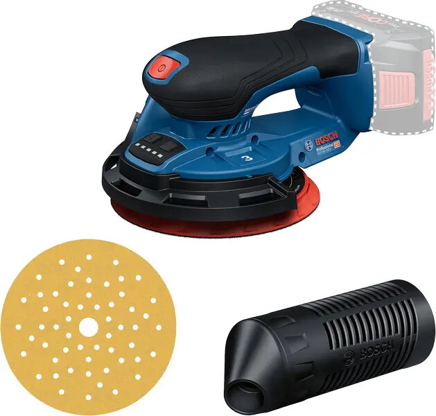 Bezvadu ekscentra slīpmašīna Bosch GEX 18V-150-3
