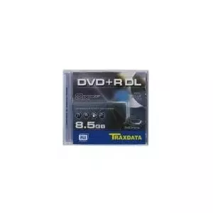 DVD+R DL Traxdata 10pk 8.5GB 8x Cakebox