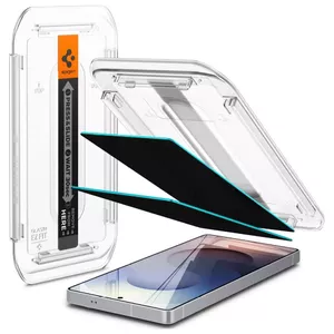 Защитное стекло с приватностью Spigen Glas.Tr EZ Fit HD 2 шт. для Galaxy S25 Ultra