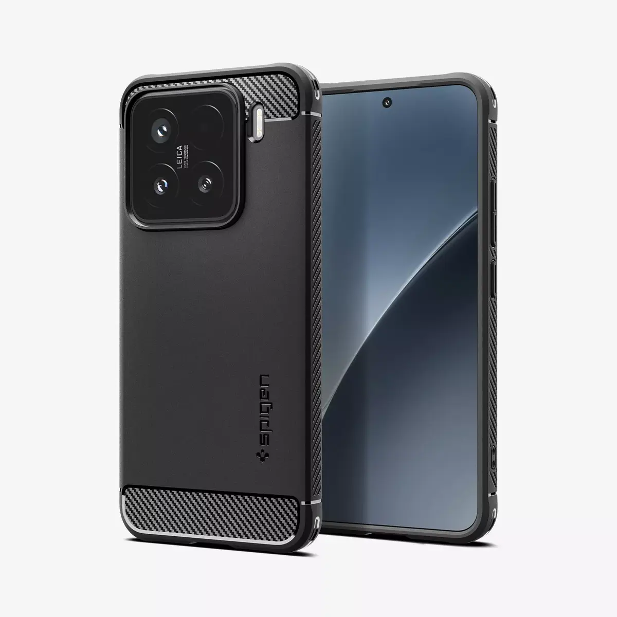 Spigen Case Rugged Armor Matte Black Xiaomi 15 Photo 2