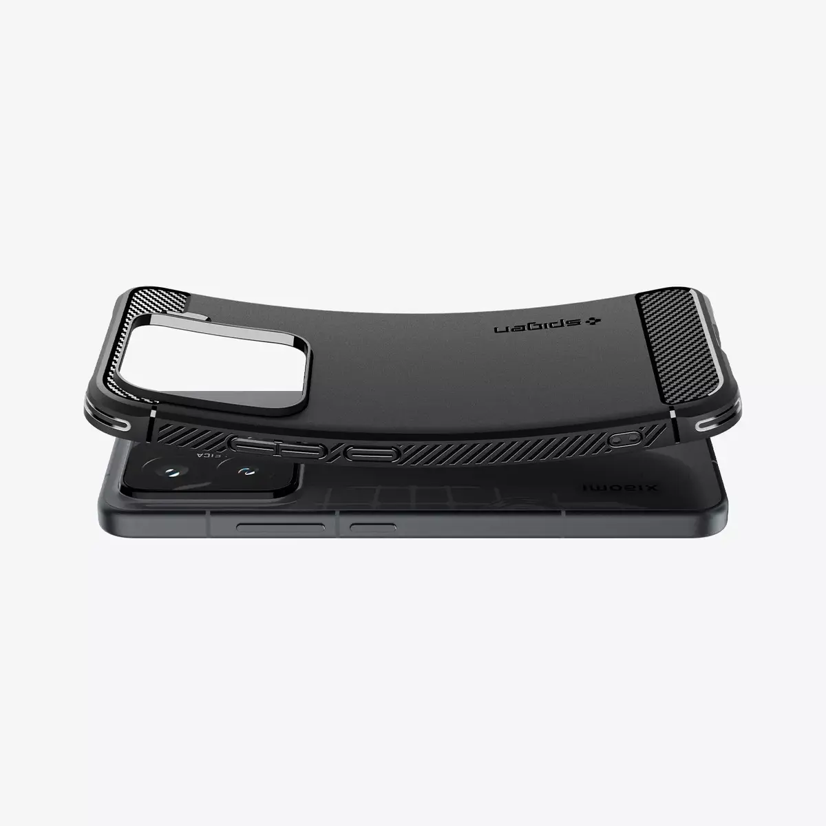 Spigen Case Rugged Armor Matte Black Xiaomi 15 Photo 4