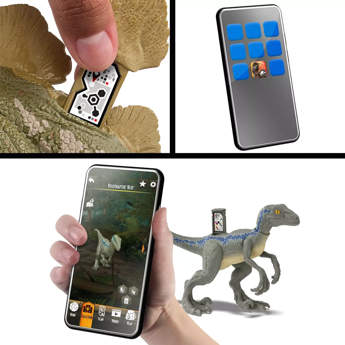 MATTEL Jurassic World SLASH 'N ROAR Therizinosaurus rotaļlieta Photo 3