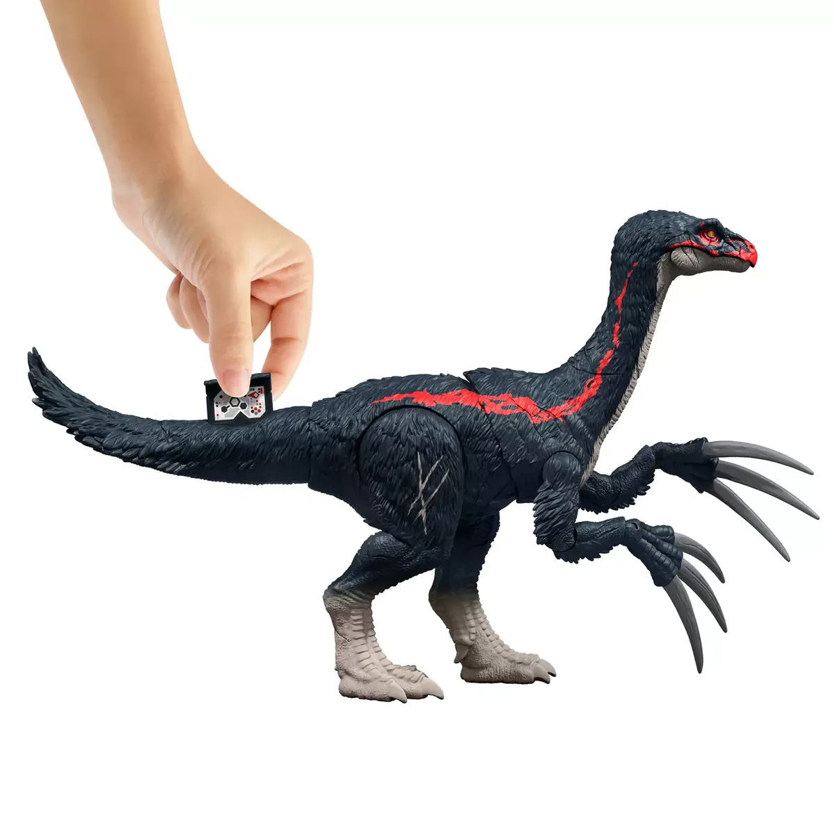 MATTEL Jurassic World SLASH 'N ROAR Therizinosaurus rotaļlieta Photo 4