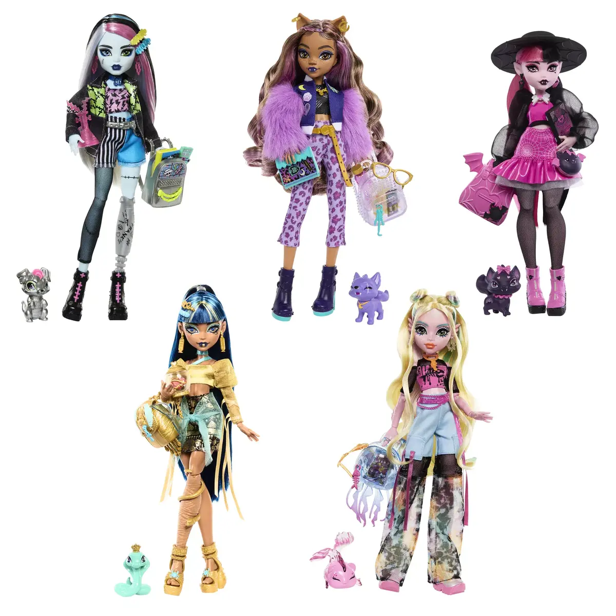 Modes lelle MATTEL Monster High LAGOONA BLUE Photo 8