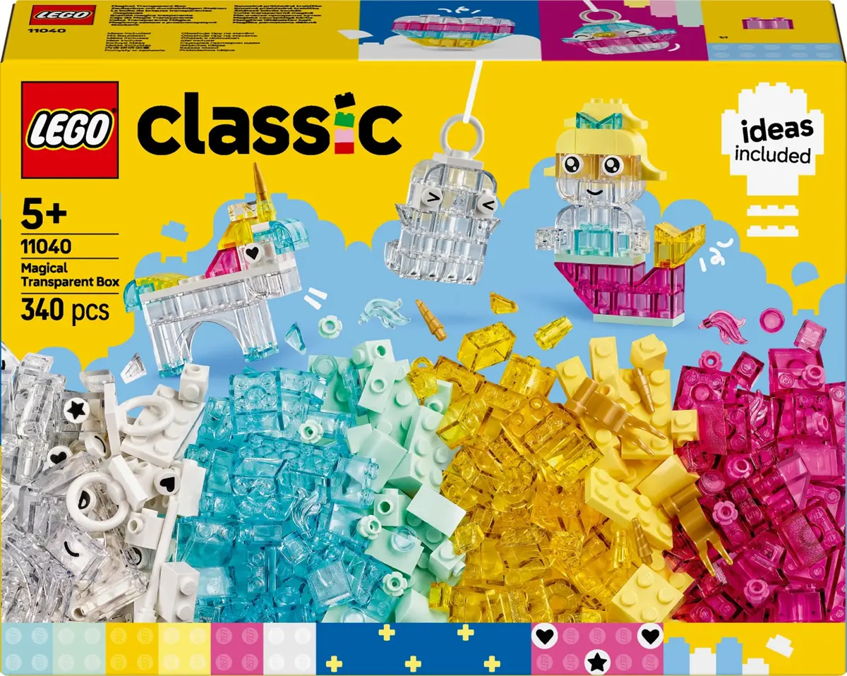 LEGO Classic прозрачные кирпичики 11040 Photo 13