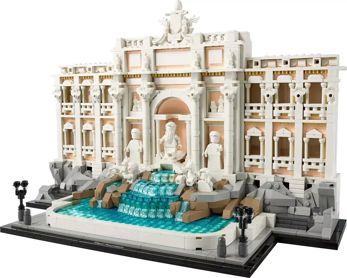 LEGO Architecture Trevi Fountain 21062 izstādes modelis Photo 3