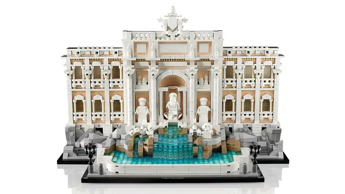 LEGO Architecture Trevi Fountain 21062 izstādes modelis Photo 4