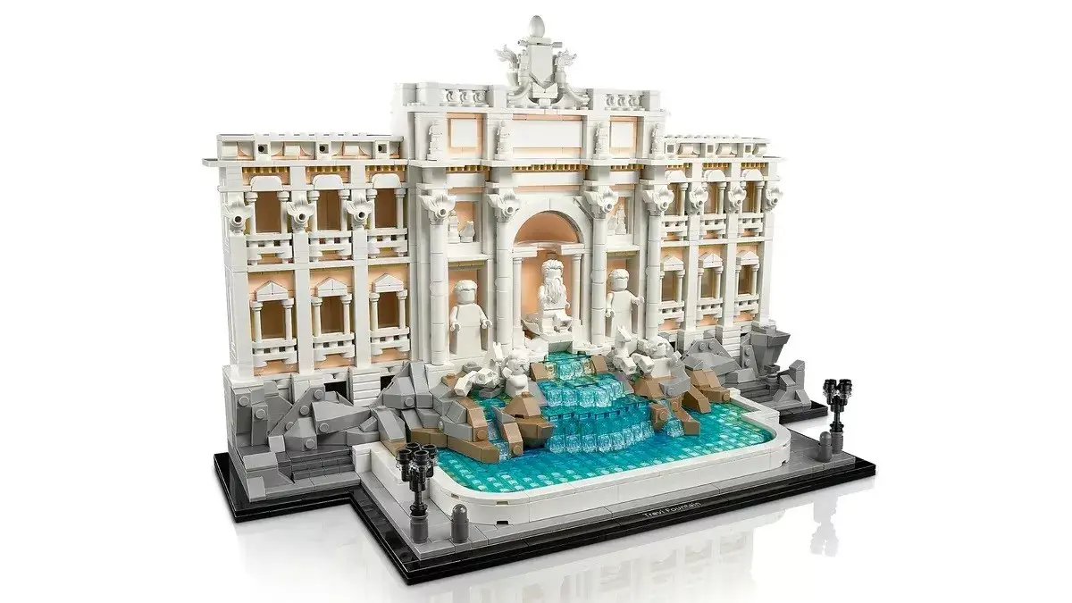 LEGO Architecture Trevi Fountain 21062 izstādes modelis Photo 5