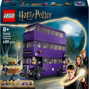 Конструктор LEGO Harry Potter 76446 Knight Bus Adventures, 499 деталей, 3–4 минифигуры, 8+ лет
