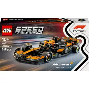 LEGO Speed Champions McLaren F1 Team MCL38 Racing Car set 77251, 269 pieces, 1 minifigure, age 10+