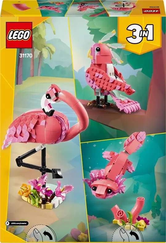 LEGO Creator 3-в-1 Розовый фламинго 31170 Photo 3