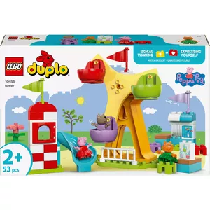 LEGO DUPLO Peppa Pig Fair set 10453 — DUPLO building set, 53 pieces, 3 minifigures, age 2+