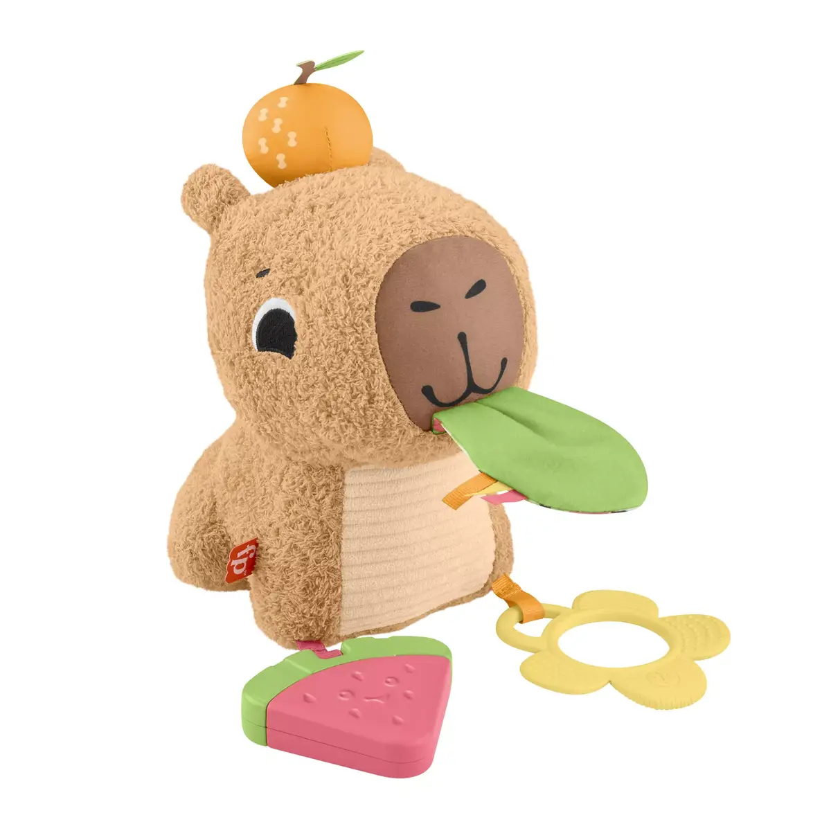 Toy capybara Fisher-Price Snuggly Snacky Capy Photo 2