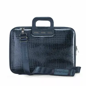 Laptop case Bombata Shiny Cocco 13 — protective sleeve for 13-inch laptops, dark blue